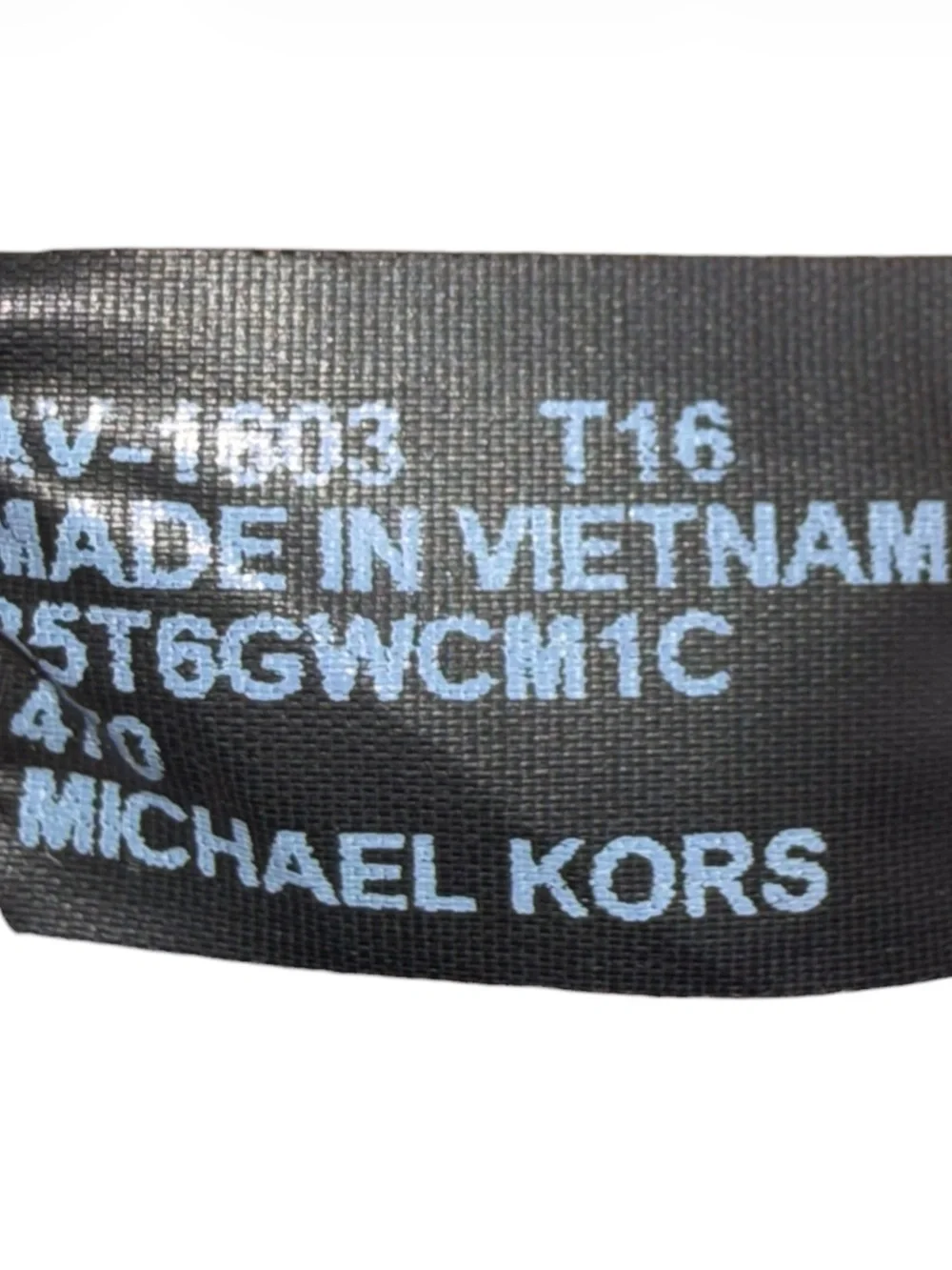 Michael Kors Denim & Leather Chain Crossbody Shoulder Bag